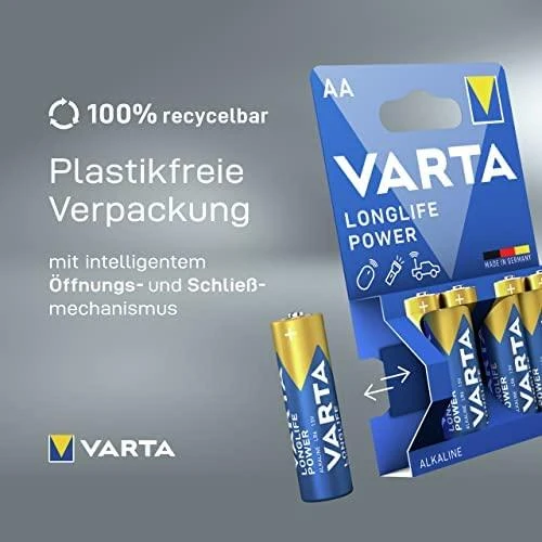 Baterija VARTA LR06 DIDELIS ENERGIJOS Ilgaamžė galia