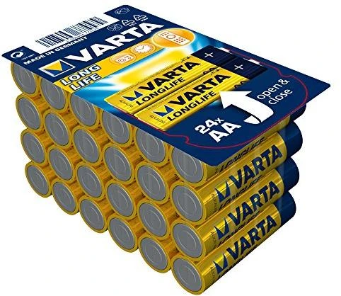 Varta Longlife 24 AA baterijų pakuotė