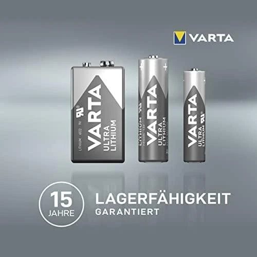 Varta ULTRA Lithium 9 V Vienkartinė baterija 9V Litis