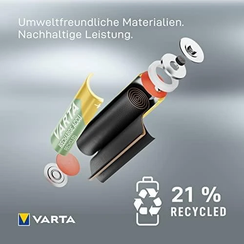 Varta 56813 101 404 buitinė baterija Įkraunama baterija Nikelio-metalo hidridas (NiMH)