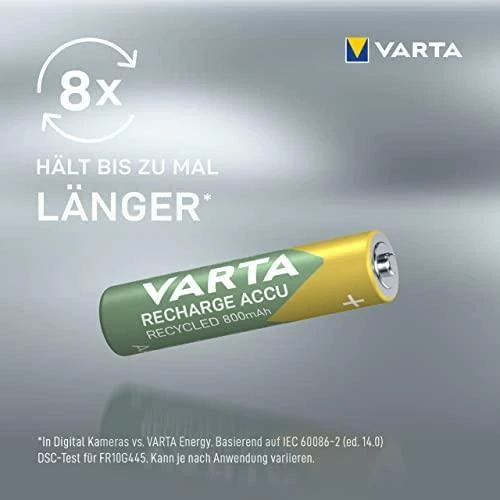 Varta 56813 101 404 buitinė baterija Įkraunama baterija Nikelio-metalo hidridas (NiMH)