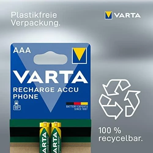 Kita Akumuliatorius AAA R03 VARTA PHONE T398 telefonui DECT