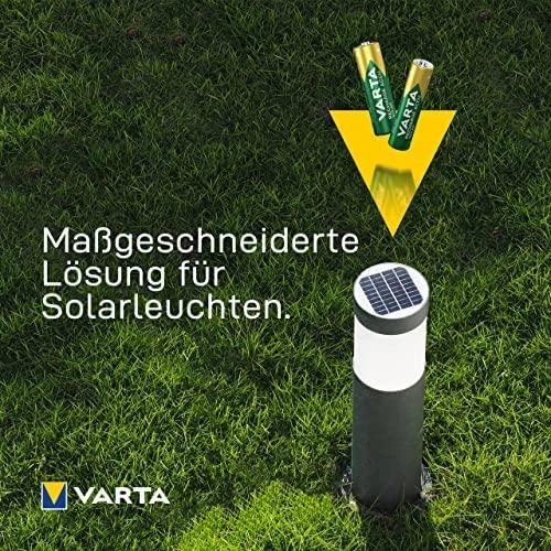 Varta AA HR6 Pakraunamos Baterijos Solar 800mAh 2vnt