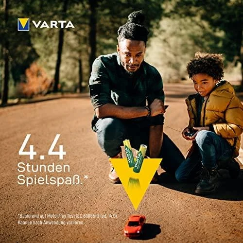 Įkraunami Elementai Varta AAA R03 1000 mAh 5703 4 vnt.