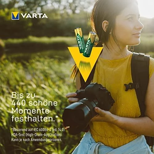 Įkraunami elementai Varta Accu AA Ready2Use NiMH 2100 mAh, 4 vnt.