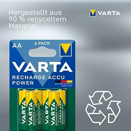 Įkraunami elementai Varta Accu AA Ready2Use NiMH 2100 mAh, 4 vnt.