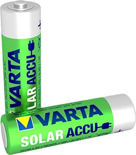 Varta AA HR6 Pakraunamos Baterijos Solar 800mAh 2vnt