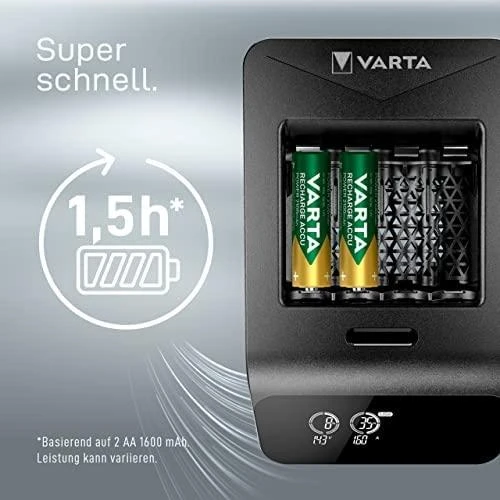 Varta LCD Smart + 4 x AA 2100 mAh 56706
