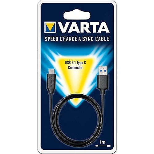 Varta Speed charge & sync kabelis USB Type C 57944 laidas