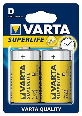 Varta R20 D buitinė baterija Cinko anglis