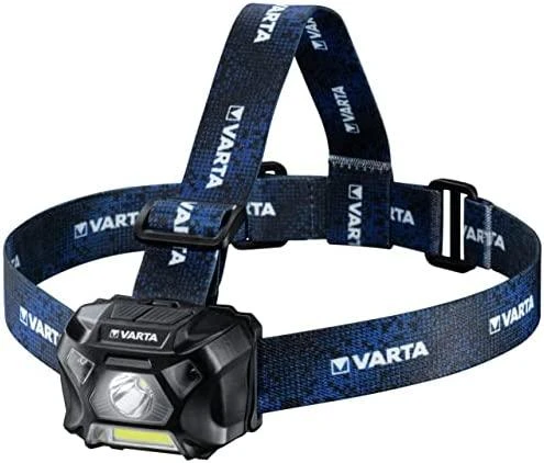 Varta OUTDOOR SPORTS ULTRALIGHT H30R Ant galvos tvirtinamas žibintuvėlis Gelsvai žalsva spalva LED