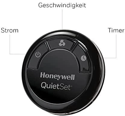 Kondicionierius Honeywell grindų ventiliatorius su osciliacija, 5 greičiai, nuotolinis valdymas, HSF600B