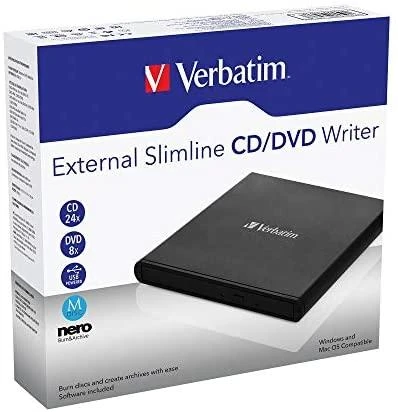 Kietasis diskas Burner Verbatim 98938 (USB 2.0, External)