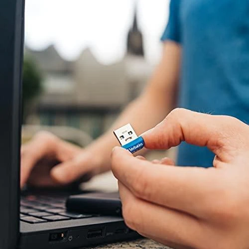 Verbatim Pendrive 64GB USB-A 3.2 NANO mėlynos spalvos 98711