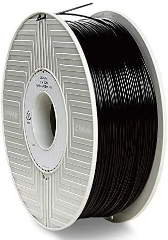 Verbatim 55318 eksploatacinė medžiaga 3D spausdintuvams Polilatinė rūgštis (PLA) Juoda 1kg