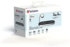 Verbatim WCS-03 universalus juodas USB belaidis greitasis įkroviklis