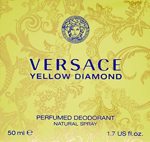 Versace Geltona Diamond purškiamas dezodorantas moterims, 50 ml