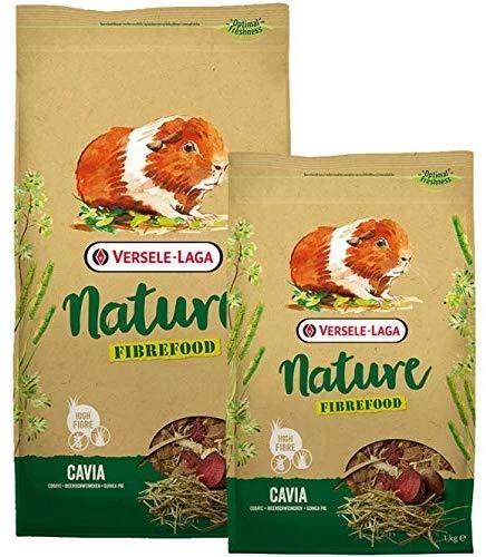 Versele-Laga Fiberfood Cavia Nature daug skaidulų turintis maistas jūrų kiaulytėms 1kg