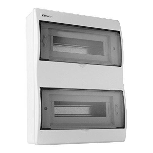 Elektro Plast 7.5 Moduliniai skirstomieji įrenginiai 2x12 paviršiuje montuojami IP40 RN-24 WAVE 7.5