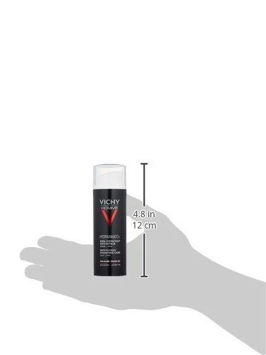 Vichy Homme Hydramag C Anti Fatigue Hydrating Care drėkinantis veido ir akių kremas vyrams, 50 ml