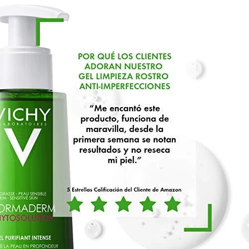 Veido gelis moterims Vichy Normaderm, 400 ml