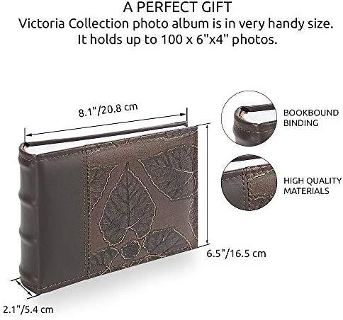 Victoria Collection Albumas B 10x15/100M Lapas, ruda