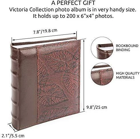 Victoria Collection Albumas B 10x15/100M lapas, raudonas