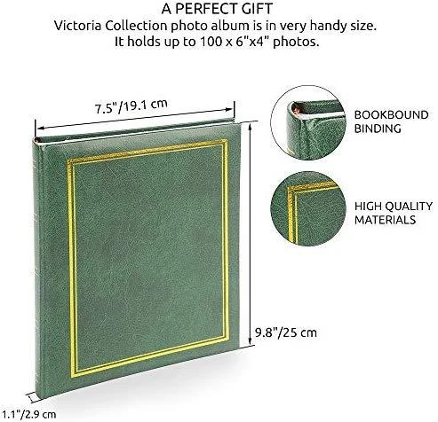 Victoria Collection Albumas B 10x15/100M-2 Classic, žalias
