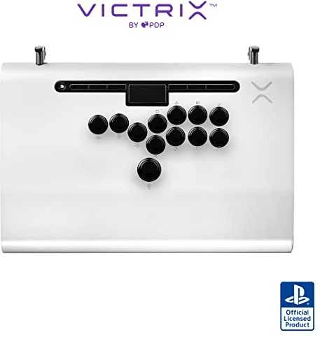 PDP Victrix Pro FS-12 arkadinis kovos lazdas, baltas, licencijuotas