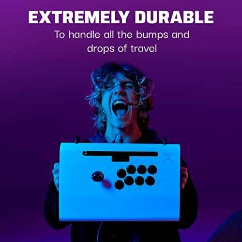 pdp Victrix Pro FS Arcade Fight Stick -peliohjain, purpura, PS4 / PS5 / PC