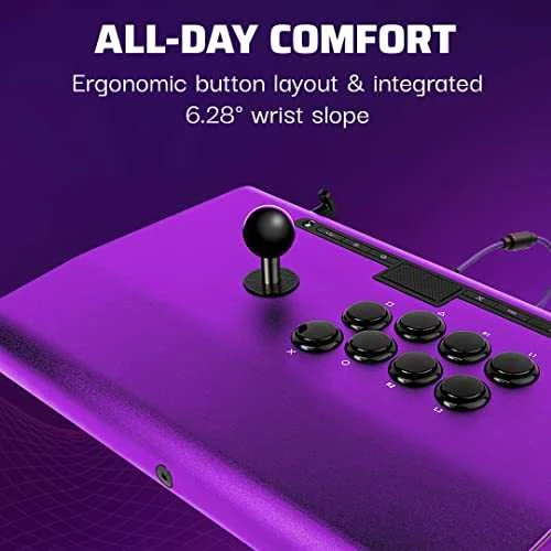pdp Victrix Pro FS Arcade Fight Stick -peliohjain, purpura, PS4 / PS5 / PC