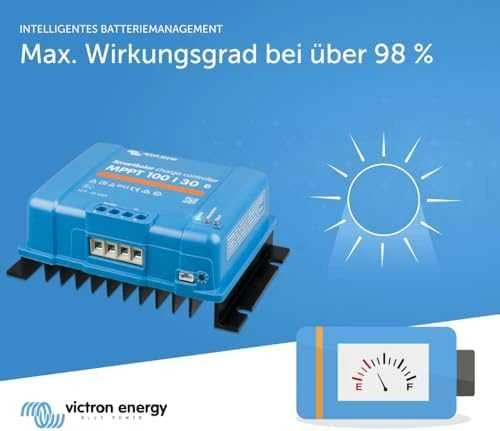 Victron Energy SmartSolar MPPT 100/30 įkrovimo valdiklis