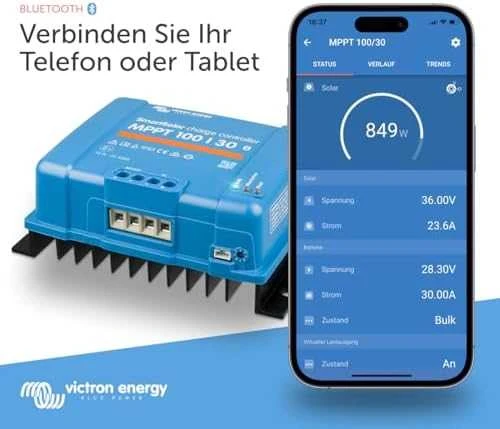 Victron Energy SmartSolar MPPT 100/30 įkrovimo valdiklis