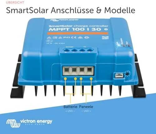 Victron Energy SmartSolar MPPT 100/30 įkrovimo valdiklis