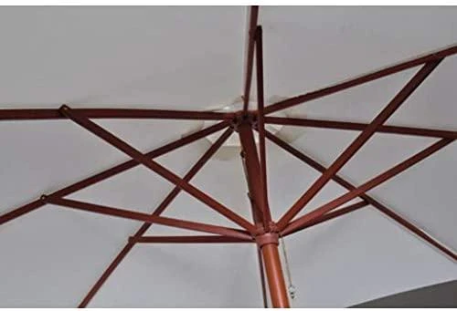 Skėtis nuo saulės, žalios spalvos, 258cm