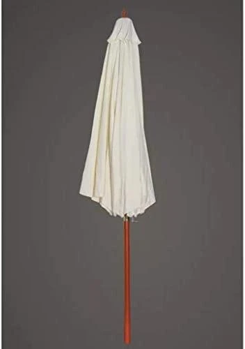 Skėtis nuo saulės, žalios spalvos, 258cm