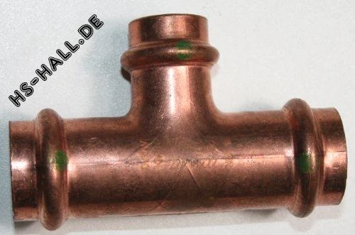 Viega Copper Tee su SC-Contur 22x18x22mm - 291945