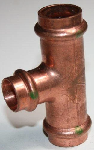 Viega Copper Tee su SC-Contur 22x18x22mm - 291945