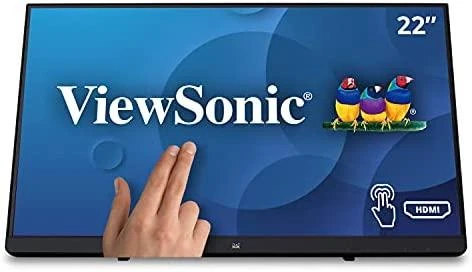 Monitorius ViewSonic TD2230 - 21.5" | IPS | FHD | 5 ms | 60 Hz | Jutiklinis ekranas. Portable