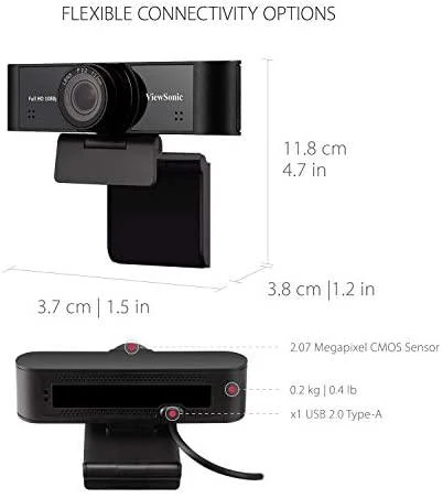 Web kamera ViewSonic VB-CAM-001 juodas