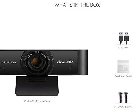 Web kamera ViewSonic VB-CAM-001 juodas