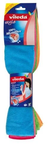 Mikropluošto šluostės Vileda Color XL 4vnt