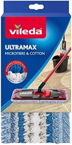 Vileda šluostė šepečiui Ultramax Micro & Cotton