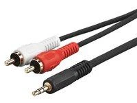 VivoLink 0.5m stereo audio kabelis su RCA jungtimis