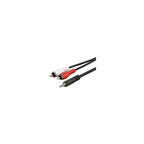 Garso kabelis 3.5mm į 2x RCA