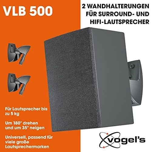 Laikiklis VOGEL'S VLB-500 Laikiklių komplektas juodi