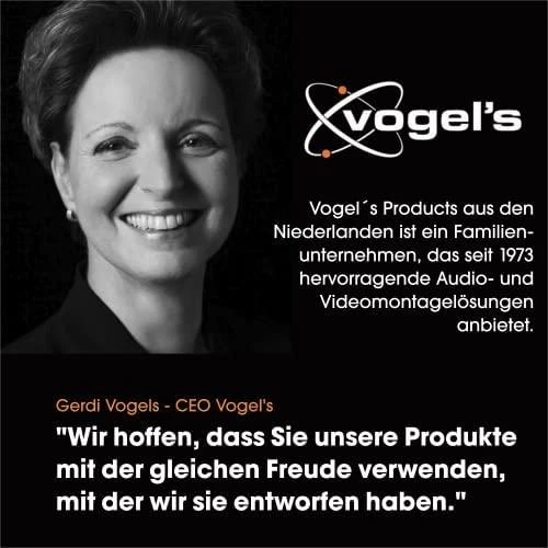 Laikiklis VOGEL'S VLB-500 Laikiklių komplektas juodi
