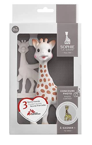 VULLI Sophie la girafe kramtukai, 0 mėn+, 2 vnt., 516510E