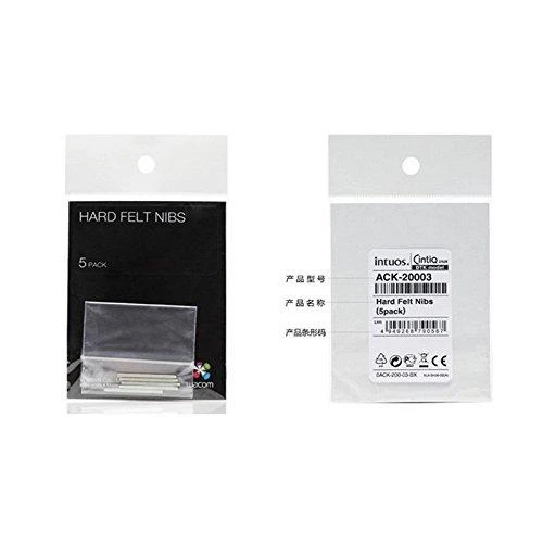 Wacom antgaliai Hard Felt 5vnt