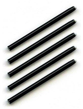 Grafikos planšetės rašiklio antgalis - Wacom Flex Nibs, 5 vnt., juoda